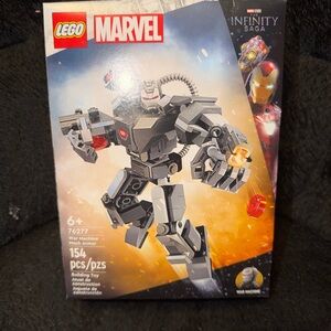 LEGO Marvel Gray and Red Mech Building Set